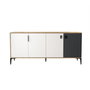 Hanah Home Neva 4002 en roble, blanco y antracita